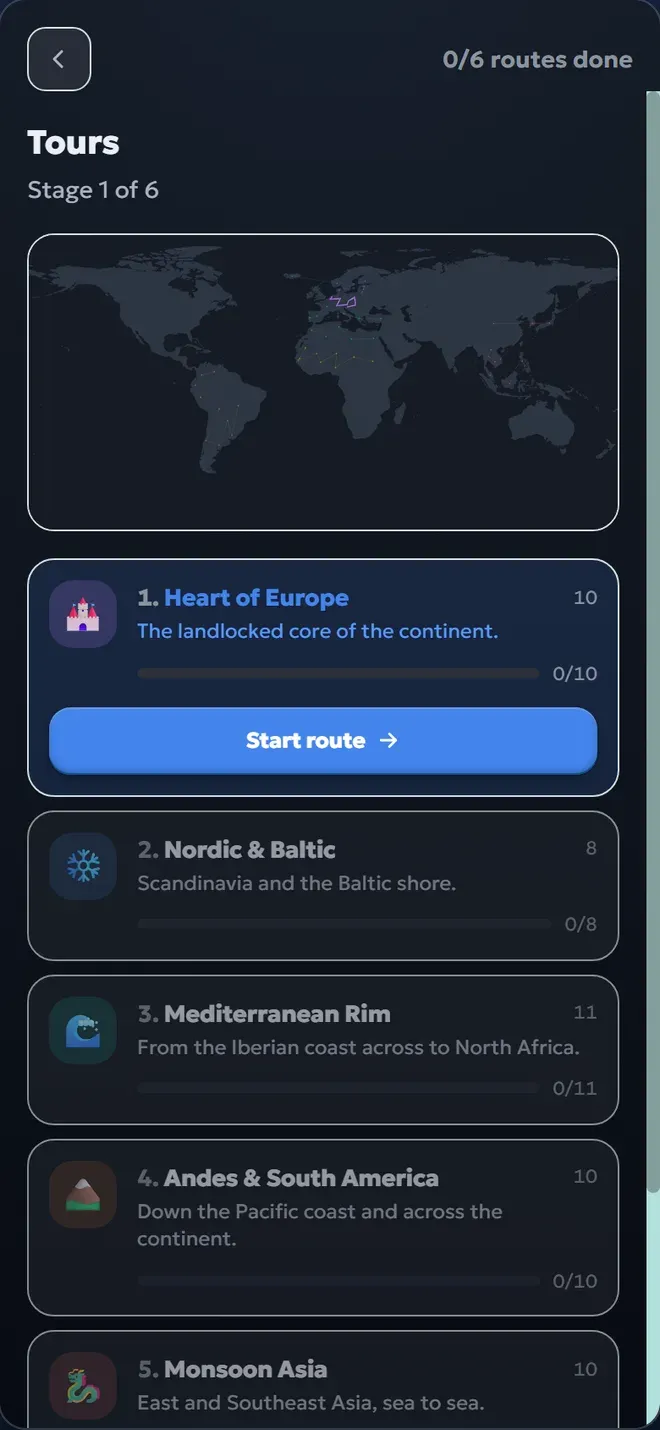 Geo Quiz — экран 5