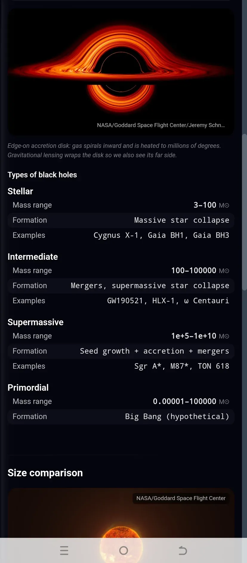 Black Holes & Magnetars — экран 6